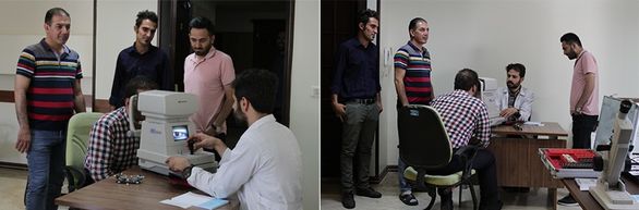 خدمات رایگان بیناییسنجی به اعضای صندوق حمایت از قهرمانان ارائه میشود