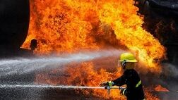 انفجار و آتش‌سوزی کارخانه‌ای در گرمسار ۲ کشته و یک مصدوم داشت
