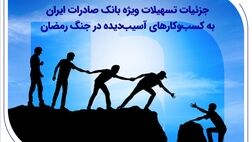 جزئیات تسهیلات ویژه بانک صادرات ایران به کسب‌وکارهای آسیب‌دیده در جنگ رمضان
