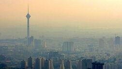 افزایش آلودگی هوای تهران و کرج