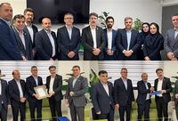 تودیع و معارفه در بیمه البرز؛ محمدرضا توکلی سکان دار مدیریت امور شعب شد
