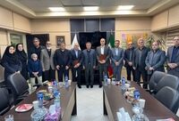 برگزاری آیین تکریم و معارفه مدیر شعبه تجارت بیمه ایران
