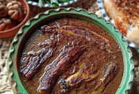 خورشت شش انداز ؛ فسنجان گیاهی فراموش شده گیلانی ها
