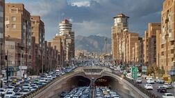 ترافیک پرحجم و سنگین صبحگاهی در معابر و بزرگراه‌های تهران
