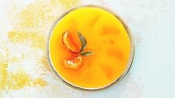 طرز تهیه چیز کیک نارنگی با عطر و بوی بی نظیر
