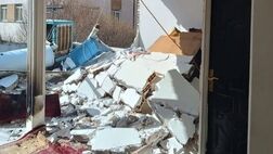 انفجار در یک ساختمان مسکونی به دلیل نشت گاز
