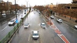 بارندگی در جاده‌های ۲۰ استان / ترافیک سنگین در برخی خروجی‌های تهران 