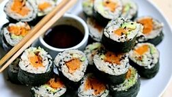 طرز تهیه سوشی سبزیجات