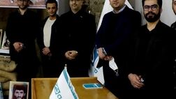 «میز خدمت» بیمه دی در مصلی شهر اردبیل
