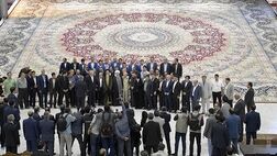 تنها 5 نفر در کارگاه بافنده بزرگترین فرش دستباف جهان بیمه هستند
