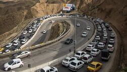 جاده چالوس تا بعدازظهر مسدود است
