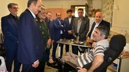 دیدار مدیرعامل بیمه آسیا با جانبازان انقلاب اسلامی