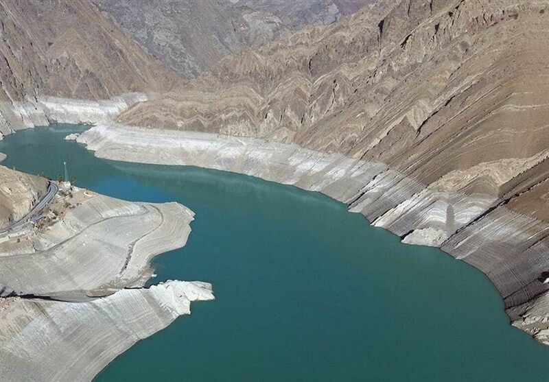 ذخایر سدهای تهران ۴۵ میلیون مترمکعب کمتر از پارسال است