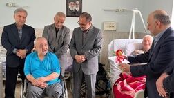 دیدار نوروزی مدیر عامل بیمه دی از مرکز ضایعه نخاعی امام علی مازندران
