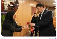 دیدار مدیرعامل بانک صادرات ایران با مشتریان/ بازدید افشین خانی از نقطه آغاز
