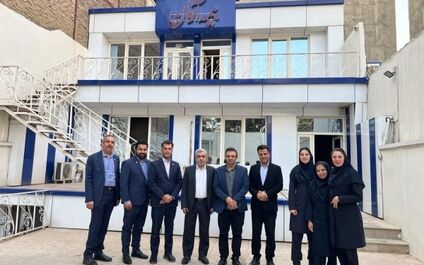 اولین بازدید دوره جدید مدیریتی بیمه آرمان از شعبه مشهد

