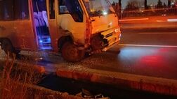 تصادف پراید و مینی‌بوس یک مصدوم برجای گذاشت
