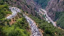 ترافیک در محورهای شمالی سنگین است/ بارش باران در جاده‌های ۳ استان کشور